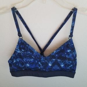 Alo Yoga Blue Sports Bra (EUC)
